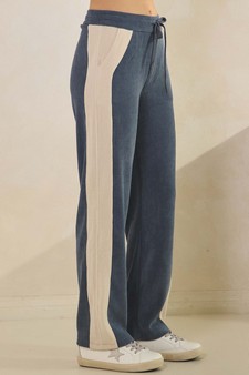 Women's Relaxed Colorblock Corduroy Pants style 3