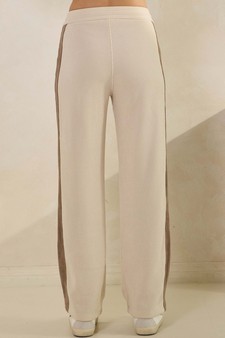 Women's Relaxed Colorblock Corduroy Pants style 2
