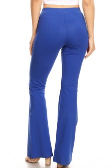 Women's High Rise Cotton Flare Leggings style 3