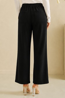 ETA 06/12/26 - Everyday Relaxed French Terry Wide-Leg Pants style 2