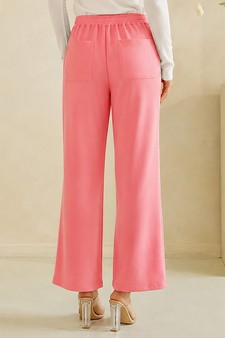 ETA 06/25/26 - Everyday Relaxed French Terry Wide-Leg Pants style 2