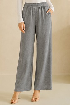 ETA 06/11/26 - Everyday Relaxed French Terry Wide-Leg Pants
