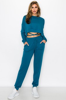 Women’s Lounge Around Joggers style 4