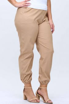 Women's Effortless Chic High-Waist Jogger Pants style 3