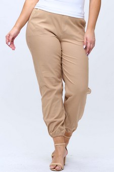 Women's Effortless Chic High-Waist Jogger Pants style 4