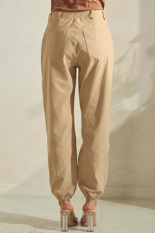 Women's Effortless Chic High-Waist Jogger Pants style 2