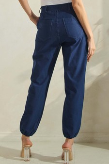 Women's Effortless Chic High-Waist Jogger Pants style 2