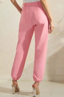 Women's Effortless Chic High-Waist Jogger Pants style 2