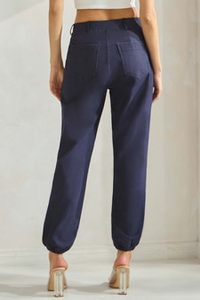 Women's Effortless Chic High-Waist Jogger Pants style 2