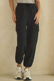 ETA 06/11/26 - Relaxed Soft Cotton Cargo Jogger Pants