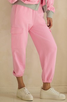 ETA 06/11/26 - Relaxed Soft Cotton Cargo Jogger Pants style 3
