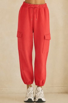 ETA 06/26/25 - Relaxed Soft Cotton Cargo Jogger Pants