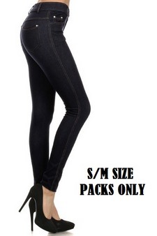 Women's Cotton-Blend 5-Pocket Skinny Jeggings