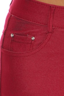 Women's Cotton-Blend 5-Pocket Skinny Jeggings - Plus style 4