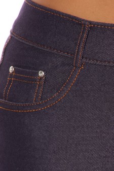 **NY ONLY**Women's Cotton-Blend 5-Pocket Skinny Jeggings - Plus style 4