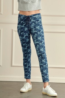 Front Lace Camo Pants style 2