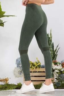 Moto Texture Detailed Seamless Tights style 3