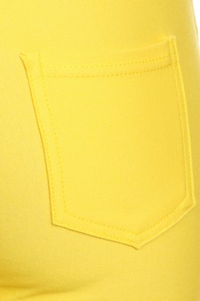 Women's Cotton-Blend 5-Pocket Skinny Jeggings (Large only) style 5