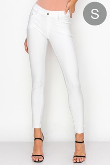 Women's Cotton-Blend 5-Pocket Skinny Jeggings (Small only)