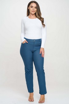 ETA 11/25/24 - Women's Classic Solid Straight Leg Jeggings