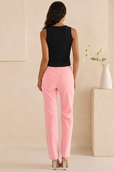 ETA 06/26/26 - Women's Classic Solid Straight Leg Jeggings style 2