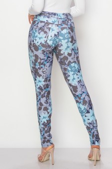 Women’s Blossoming Garden Skinny Jeggings style 3