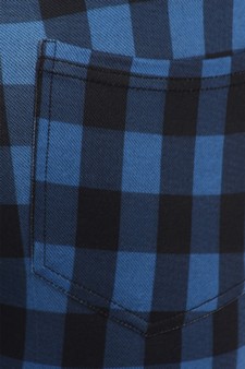 Lady's Golf Plaid Fashion Legging S:2 M:2 L:2 style 5