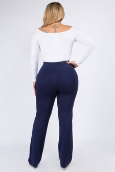 Women's High-Rise Flare Bootcut Pants style 3