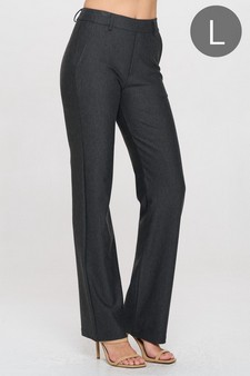 Women's Straight-Leg Ponte Pants (L only)