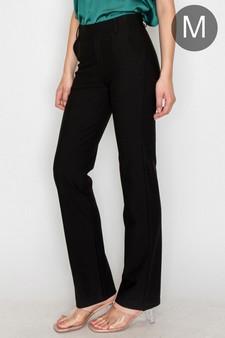 Women's Straight-Leg Ponte Pants (M only)