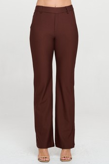 Women's Straight-Leg Ponte Pants style 4