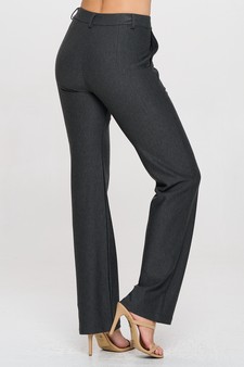 Women's Straight-Leg Ponte Pants style 4