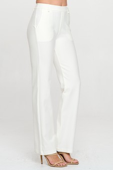 Women's Straight-Leg Ponte Pants style 2