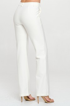 Women's Straight-Leg Ponte Pants style 5