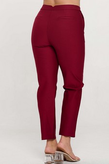 Women's Mid-Rise Ponte Pants style 2