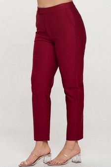 Women's Mid-Rise Ponte Pants style 3