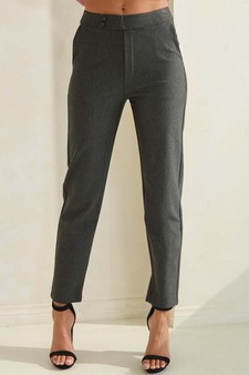 Women's Mid-Rise Ponte Pants style 4