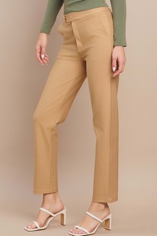 Women's Mid-Rise Ponte Pants style 3