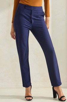 Women's Mid-Rise Ponte Pants style 4