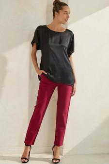 Women's Mid-Rise Ponte Pants style 5