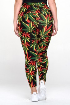 Women’s Is This Love Printed Leggings style 3