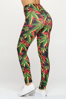 Women’s Is This Love Printed Leggings style 3