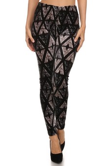 VELOUR-Printed Leggings style 2