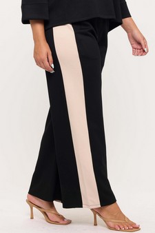 ETA 08/21/25 Women's So Relaxed UltraComfy Two Tone Wide-Leg Pants style 3
