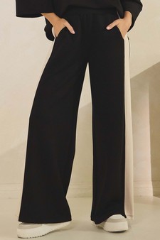 ETA 08/21/25 Women's So Relaxed UltraComfy Two Tone Wide-Leg Pants style 4