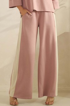 Women's So Relaxed UltraComfy Two Tone Wide-Leg Pants style 4