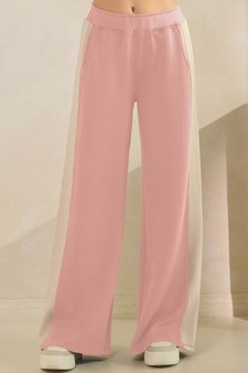 ETA 11/07/25 - Women's So Relaxed UltraComfy Two Tone Wide-Leg Pants