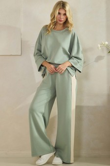 Women's So Relaxed UltraComfy Two Tone Wide-Leg Pants style 5