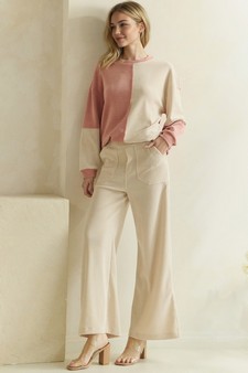 ETA 08/10/26 - Soft Corduroy Wide Leg Pull-On Pants style 5