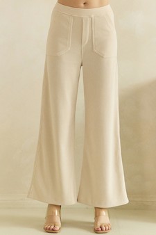 ETA 08/10/26 - Soft Corduroy Wide Leg Pull-On Pants